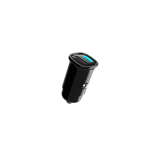 GrabNGo USB + USB-C 30W Car Charger - Zwart